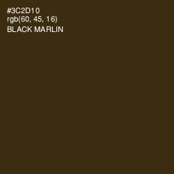 #3C2D10 - Black Marlin Color Image